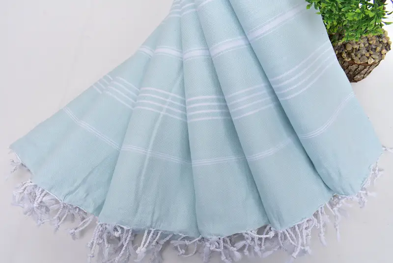 Lightweight Turkish towel for beach, Handmade Turkish Towel, Luxury towel, 70x40 Cotton Striped Towel, Bath towel, Custom Towel, Bridal Gifts - 4