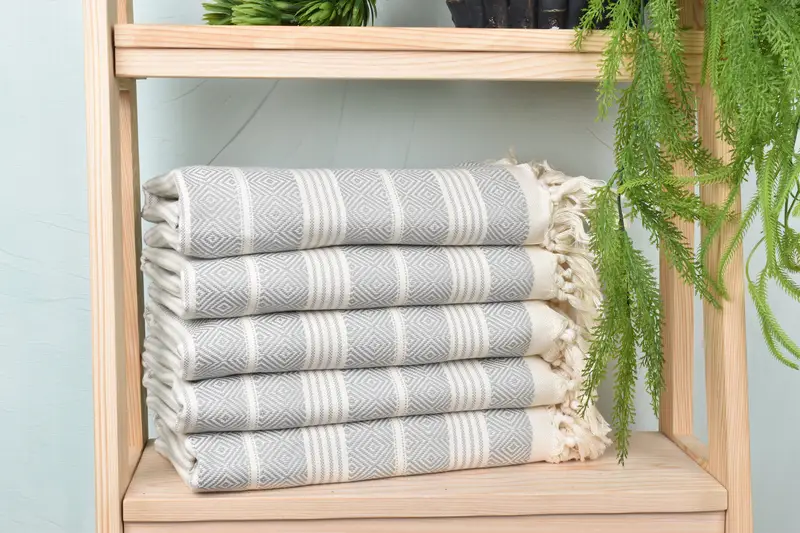 Bulk Order Towel, Thin towel, Custom Beach Towels, Handmade Gift, Handmade Gift, 70x38 Cotton Diamond Towel, Scarf Towel, Monogrammed Beach Towel - 2