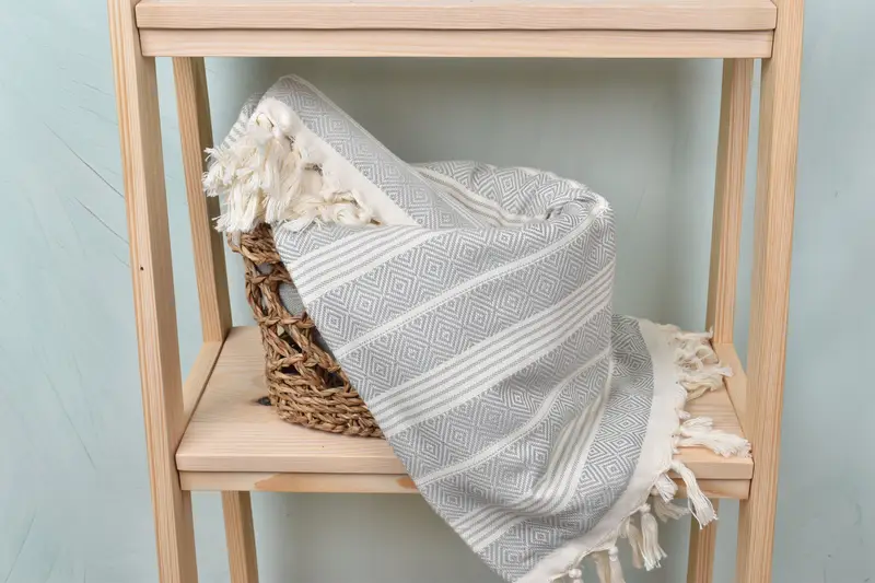 Bulk Order Towel, Thin towel, Custom Beach Towels, Handmade Gift, Handmade Gift, 70x38 Cotton Diamond Towel, Scarf Towel, Monogrammed Beach Towel - 4