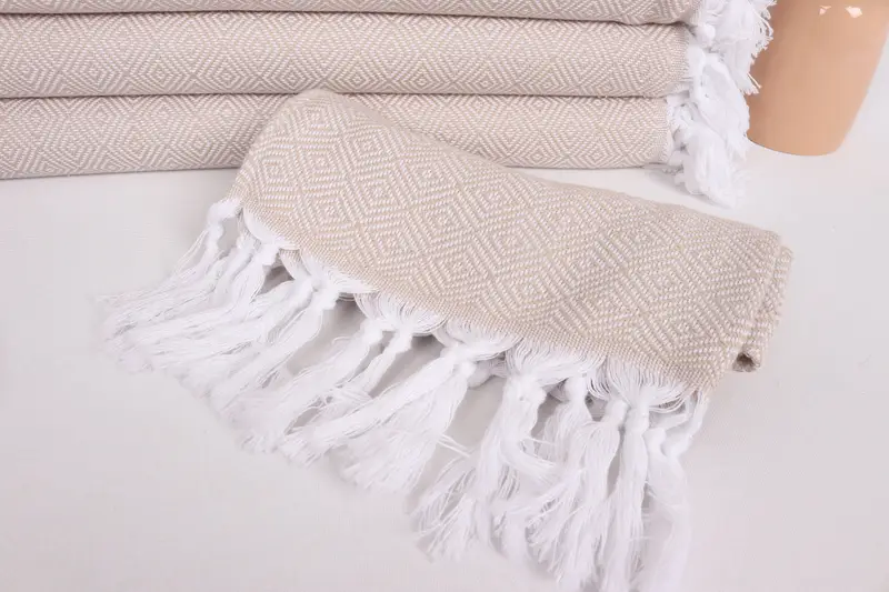Bachelorette Favor, Turkish Towel Hand Towel, 40x18 Cotton Diamond Towel, Personalized Dish Towel, Bathroom Towels, First Wedding Anniversary Gift - 4