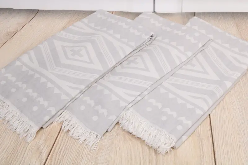 Turkish Towel Bulk, Bachelorette Party Gifts, 70x36 Cotton Plus Design Towel, Bridal Gifts, Gift For Her, Large Turkish Towel, Travel Towel - 7