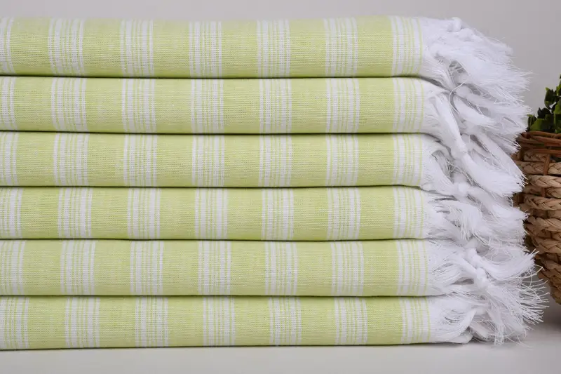 Bridesmaid Proposal Gift, 70x40 Cotton Striped Towel, Handmade Gift, Soft towel, Best Wedding Gift, Customized Turkish Towel, Quick-dry peshtemal - 2