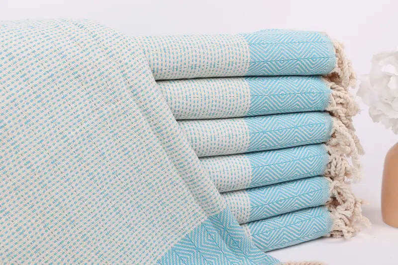 70x40 Cotton Diamond Towel, Turkish Beach Towel Personalized, Fouta towel, Personalized Towel, Grandma Gift, Gym Towel, Bachelorette Gifts - 1