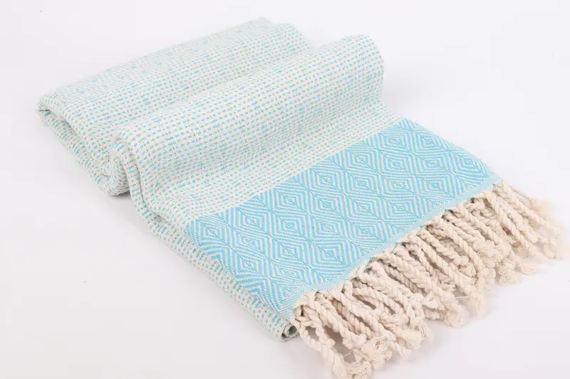 70x40 Cotton Diamond Towel, Turkish Beach Towel Personalized, Fouta towel, Personalized Towel, Grandma Gift, Gym Towel, Bachelorette Gifts - 6