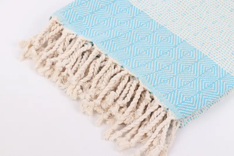 70x40 Cotton Diamond Towel, Turkish Beach Towel Personalized, Fouta towel, Personalized Towel, Grandma Gift, Gym Towel, Bachelorette Gifts - 7