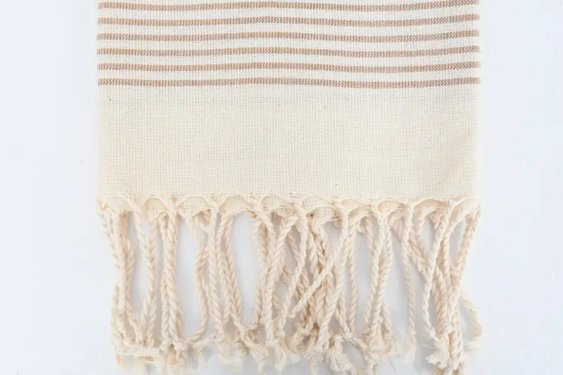 Custom Hand Towel, 36x18 Linen Striped Towel, Best Wedding Gift, Organic Tea Towel, Personalized Dish Towel, Home Gift, Bathroom Towels, Gym Towel - 3