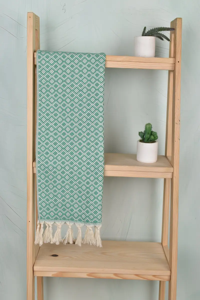 Bathroom Towels, Turkish Towel Hand Towel, Wedding Favors, Towel With Name, Valentine Day Gift For Her, Family Gift, 38x20 Cotton Diamond Towel - 8