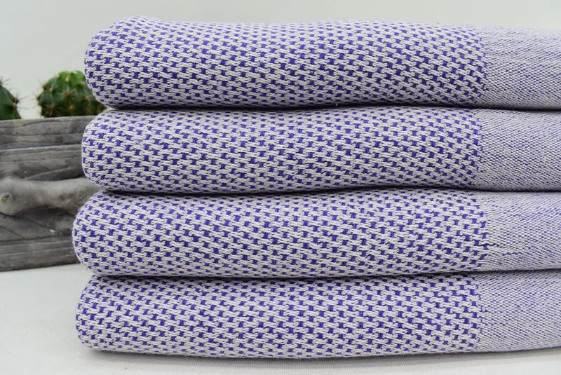 Onun için hediye, Türk el havlu, 44x24 pamuklu polka nokta havlu, monogram mutfak havlu, monogram havlu, onun için hediye, gelin hediyeleri, düğün hediyesi - 2