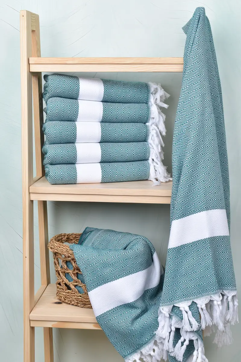 Beach towel, 70x40 Cotton Diamond Towel, Gym Towel, Custom Gift, Decorative Towel, Luxury Beach Towel, Bachelorette Party Gift, Bachelorette Favor - 3