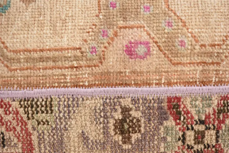 Rustic Cushion, 12x43 Beige Cushion Cover, Interior Designer Pillow, Kilim Pillow Cover, Ethnical Kilim Rug Pillow, Cushion Cover - 3