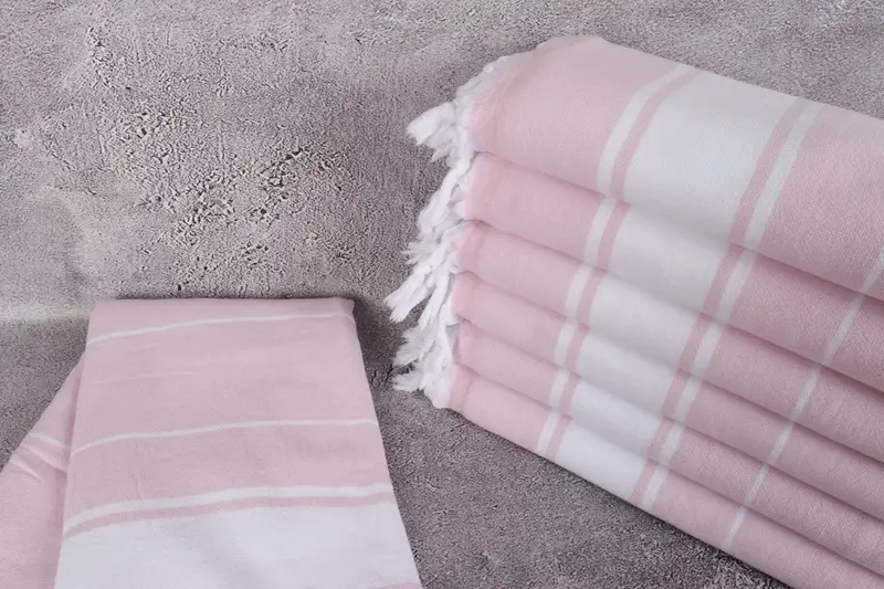 Grandma Gift, Custom Towel Beach, Bridesmaid Gifts, Sand-resistant towel, Gym Towel, Personalized Bridesmaid Gift, 64x36 Cotton Striped Terry Towel - 2