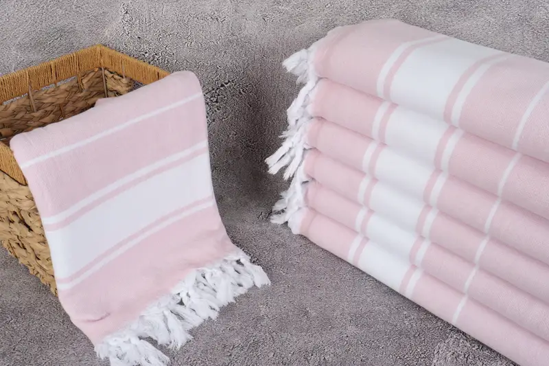 Grandma Gift, Custom Towel Beach, Bridesmaid Gifts, Sand-resistant towel, Gym Towel, Personalized Bridesmaid Gift, 64x36 Cotton Striped Terry Towel - 3