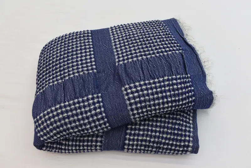 Organic Throw, Woven Throw Blanket, Gift For Wedding Day, Large Beach Towel Personalized, Tablecloth, Handmade Gift, Bridesmaid Gifts - 3