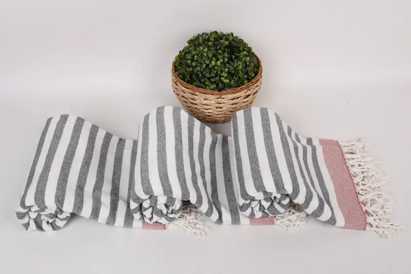 Large Turkish Towel, Bachelorette Gifts, 68x40 Cotton Striped Terry Towel, Towel With Name, Personalized Gift For Him, Decorative Towel, Summer Gift - 8