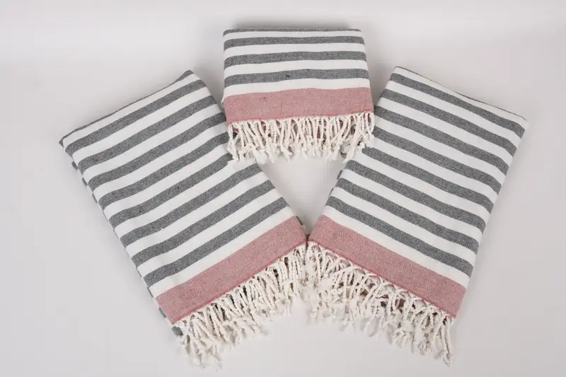 Large Turkish Towel, Bachelorette Gifts, 68x40 Cotton Striped Terry Towel, Towel With Name, Personalized Gift For Him, Decorative Towel, Summer Gift - 6