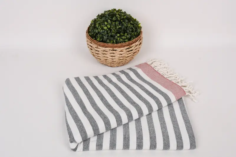Large Turkish Towel, Bachelorette Gifts, 68x40 Cotton Striped Terry Towel, Towel With Name, Personalized Gift For Him, Decorative Towel, Summer Gift - 4