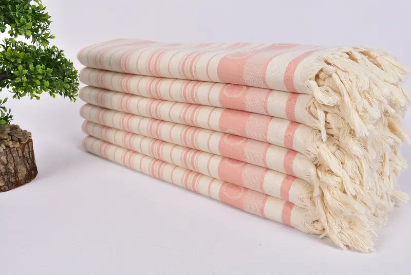 Turkish bath towel for spa, 70x40 Cotton Striped Towel, Turkish towel, Quick-dry peshtemal, Personalised Gift, Custom Towel, Girls Weekend Favors - 3