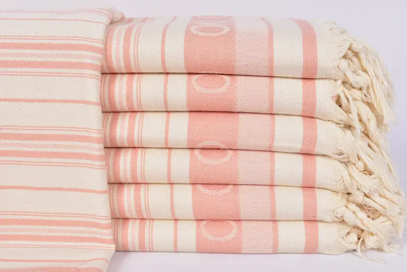 Turkish bath towel for spa, 70x40 Cotton Striped Towel, Turkish towel, Quick-dry peshtemal, Personalised Gift, Custom Towel, Girls Weekend Favors - 1