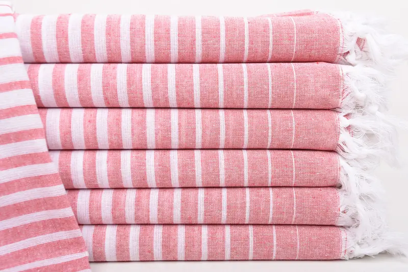 Wedding Gift, 70x40 Cotton Striped Towel, Travel Towel, Personalized Bridesmaid Gift, Custom Beach Towel, Peshtemal, Decorative Towel, Organic Towel