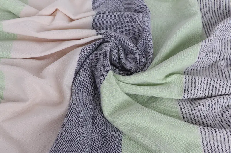 Organic Turkish towel, Custom Wedding Gifts, Turkish towel, 70x40 Cotton Striped Towel, Bachelorette Towel, Hammam Towel USA, Bridal Shower Gifts - 7