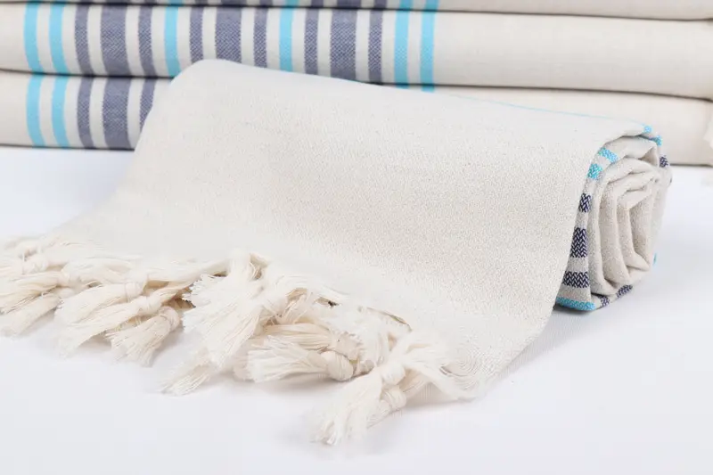 Bridal Shower Gift, 70x40 Linen Striped Towel, Wedding Gifts Towel, Personalized Gifts, Gift For Coworker, Thin and lightweight Turkish peshtemal - 4
