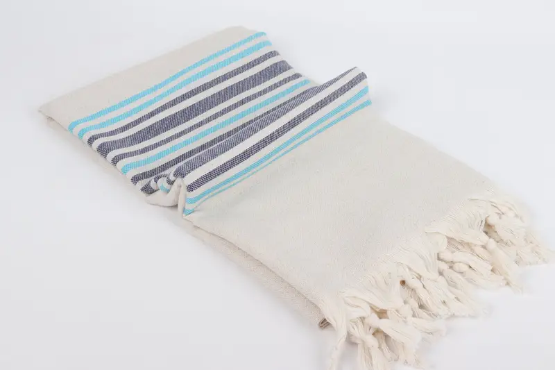Bridal Shower Gift, 70x40 Linen Striped Towel, Wedding Gifts Towel, Personalized Gifts, Gift For Coworker, Thin and lightweight Turkish peshtemal - 6