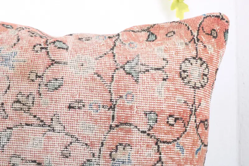 One Of A Kind Pillow, 28x28 Red Cushion Case, Outdoor Bolster Pillow, Boho Pillow, Cushion Case, Kilim Pillow Cover, Pillow for Sofa - 5