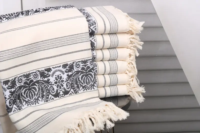 66x40 Cotton Scorpion Design Towel, Custom Turkish Towel, Soft towel, Absorbent Turkish towel, Bachelorette Gifts, Unique Gift, Cute Beach Towel - 1