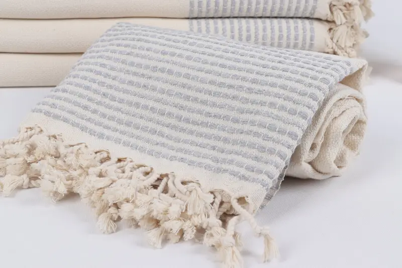 70x36 Cotton Striped Towel, Gifts For Him, Personalized Bridesmaid Gift, Home Decor Towel, Bridesmaid Gift Towel, Bachelorette Party Items - 4