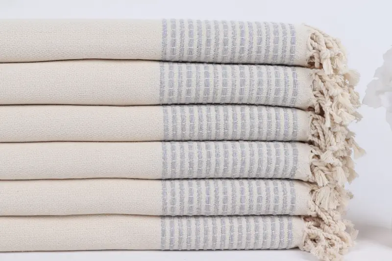 70x36 Cotton Striped Towel, Gifts For Him, Personalized Bridesmaid Gift, Home Decor Towel, Bridesmaid Gift Towel, Bachelorette Party Items - 3