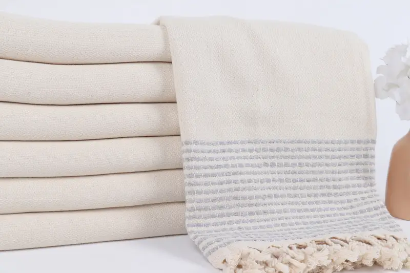 70x36 Cotton Striped Towel, Gifts For Him, Personalized Bridesmaid Gift, Home Decor Towel, Bridesmaid Gift Towel, Bachelorette Party Items - 2