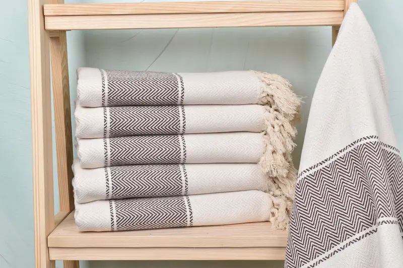 70x36 Cotton Herringbone Towel, Bachelorette Party Gift, Monogram Turkish Bath Towel, Beach Towel Bulk, Beach towel, Mother Of The Groom Gift - 1