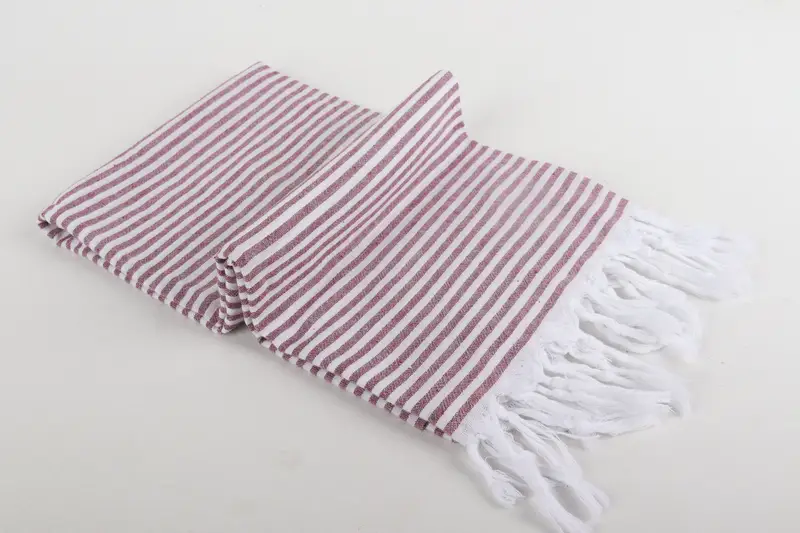 68x36 Cotton Striped Towel, Monogram Turkish Towel, Monogrammed Turkish Towel, Boyfriend Christmas Gift, Home Decor Gifts, Bridal Shower Gift - 6