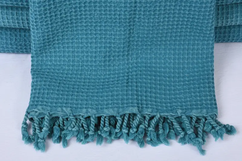 Wedding Gift Customized Blanket, Woven Throw Blanket, Throw Blanket, 92x68 Cotton Waffle Towel, Personalized Wedding Gift, Personalized Blanket - 2