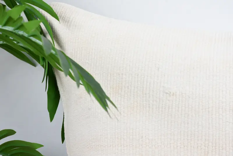 Pillow Sham, 20x20 White Cushion Cover, Boho Pillow, Pillow for Couch, Pillow for Sofa, Yoga Cushion, Nautical Throw Pillow Case, Meditation Pillow - 2