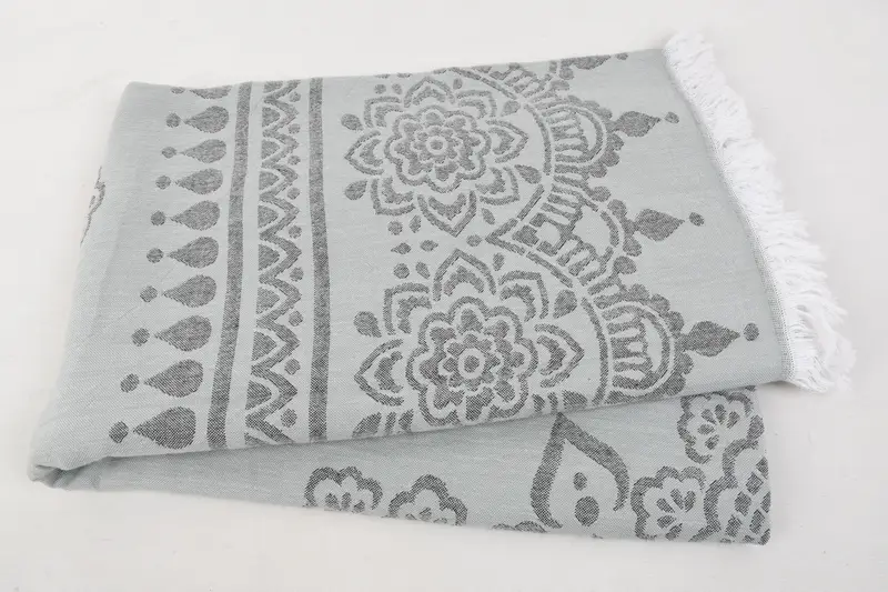 Personalized Bridesmaid Gift, 70x40 Cotton Floral Patterned Towel, Peshtemal, Bachelorette Party Decorations, Bachelorette Party Gifts Bridesmaids - 6
