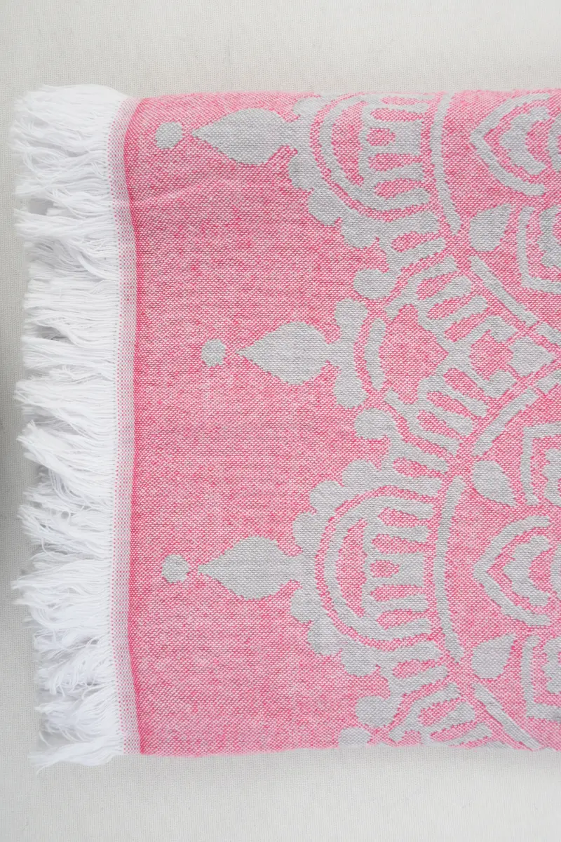 Personalized Bridesmaid Gift, 70x40 Cotton Floral Patterned Towel, Peshtemal, Bachelorette Party Decorations, Bachelorette Party Gifts Bridesmaids - 5