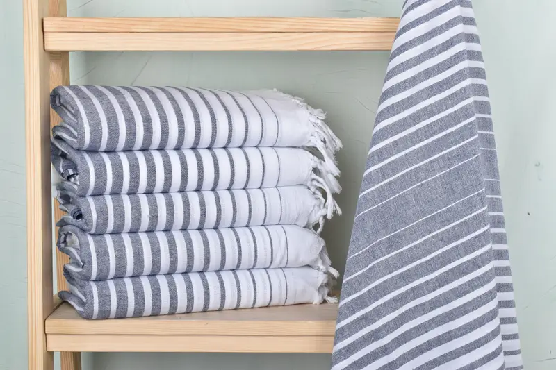 70x36 Cotton Striped Towel, Absorbent towel, Personalized Bridesmaid Gift, Gift For Coworker, Florida Bachelorette Party Favors, Turkish bath towel - 2