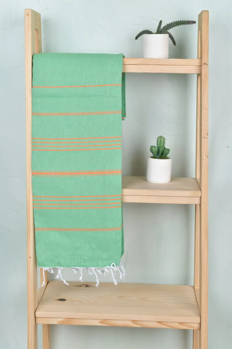 70x40 Cotton Striped Towel, Quick-dry peshtemal, Bachelorette Party Gift, Wedding Shower Gift, Best Beach Towel, Summer Towel, Best Wedding Gift - 8