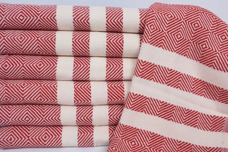 Small Bath Towels, Turkish Tea Towel, Bridesmaid Gift Towel, 32x20 Cotton Diamond Towel, Organic Tea Towel, Custom Turkish Towel, Turkish Hand Towel - 2