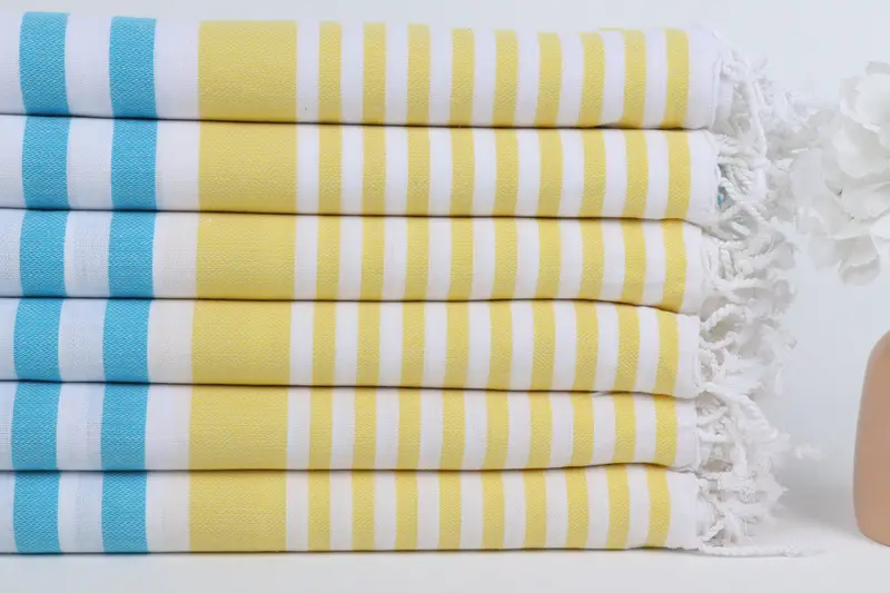 Bachelor Gifts, Custom Wedding Towel, Bridesmaid Gifts, Wedding For Favor, Yoga Towel, 68x36 Cotton Striped Towel, Custom Towel, Turkish Towel Bulk - 3
