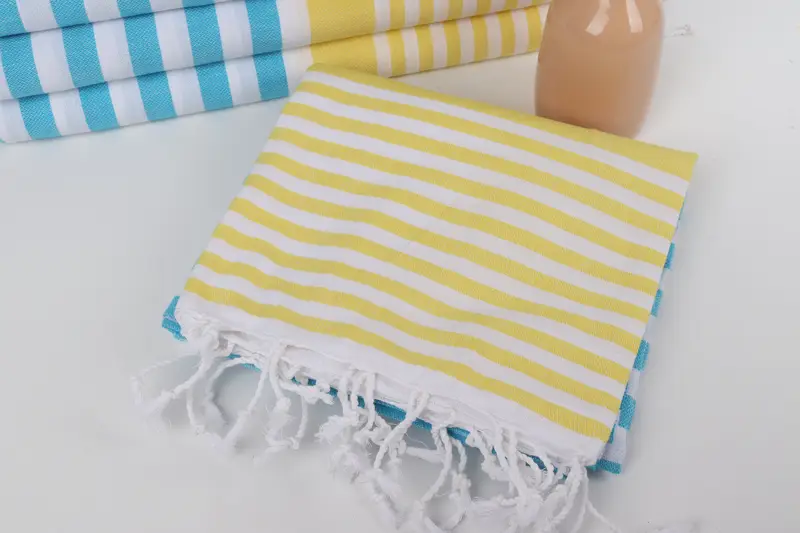 Bachelor Gifts, Custom Wedding Towel, Bridesmaid Gifts, Wedding For Favor, Yoga Towel, 68x36 Cotton Striped Towel, Custom Towel, Turkish Towel Bulk - 5