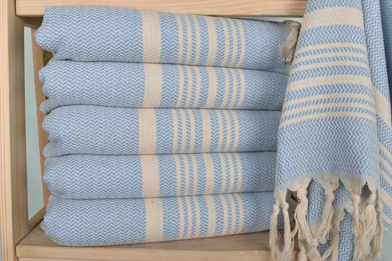 40x18 Cotton Striped Towel, Personalized Dish Towel, Personalize Gift, Kitchen Towel, Bachelorette Party Gifts Bridesmaids, Personalized Gifts - 2