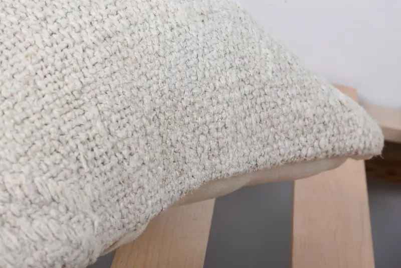 Boho Pillow Sham Cover, Cushion Cover, 12x20 Beige Cushion Cover, Turkish Pillow, Ethnical Kilim Rug Pillow, Garden Cushion Case, Knitted Pillow - 7