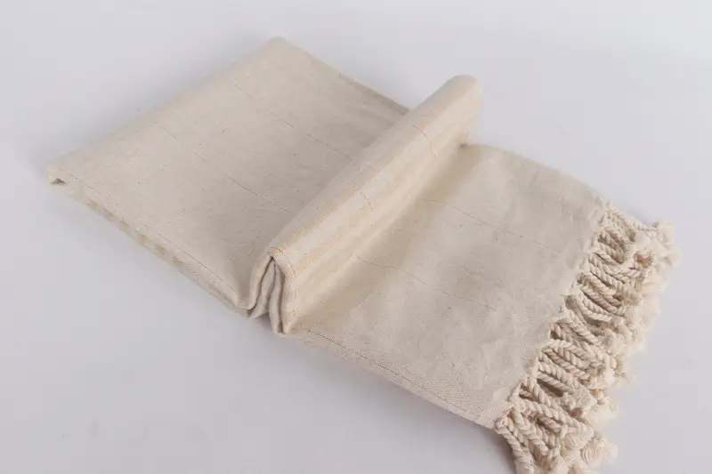 Gift For The Home Decor, Bridesmaid Proposal Gift, Sand-free towel, 68x36 Linen Striped Towel, Bath towel, Bachelorette Party Gifts Bridesmaids - 6
