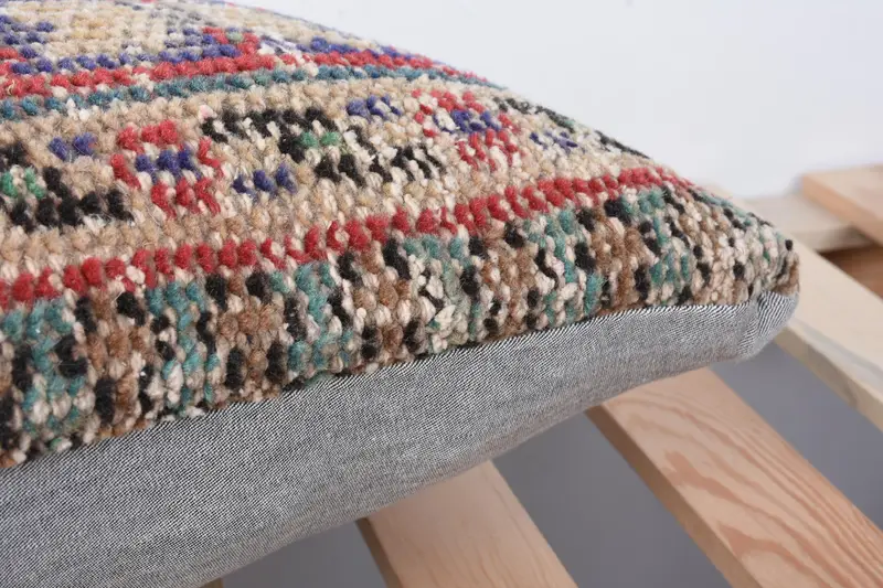 12x24 Blue Pillow Cover, Decorative Bolster Pillow, Vintage Kilim Pillow, Pillow Cover, Pillow for Sofa, Vintage Pillow, Knitted Pillow - 7