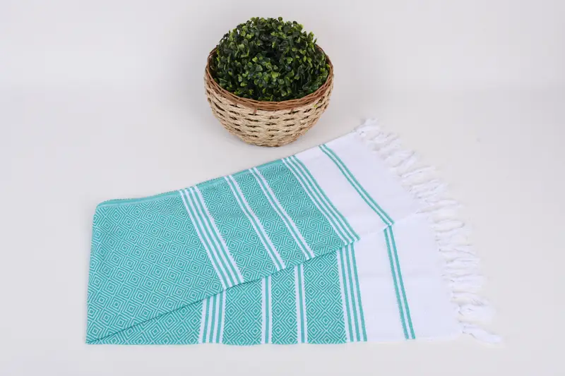 Halloween Bachelorette Party Favors, Turkish Tea Towel, 40x18 Cotton Diamond Towel, Monogram Hand Towel, Wedding Gift, Bridal Shower Favor - 4