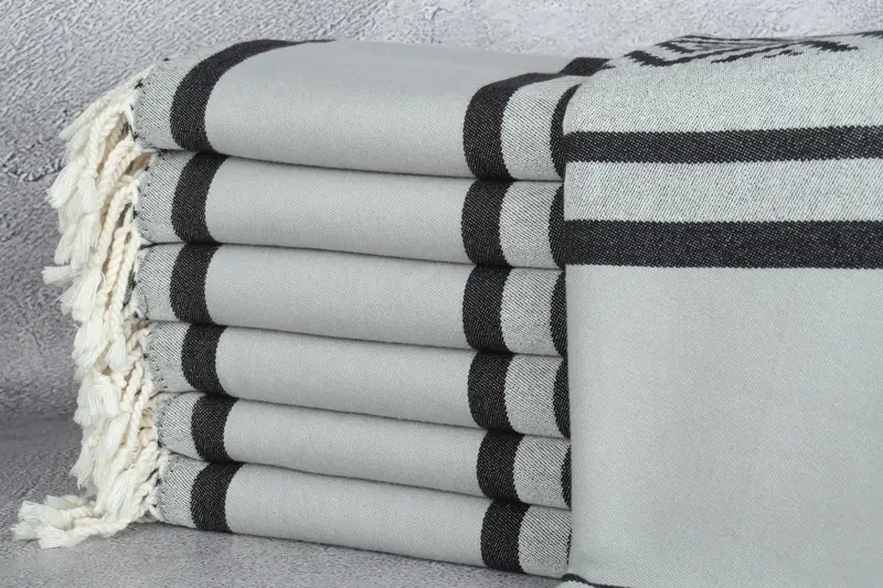 Bachelorette Gifts, 70x36 Cotton Sun Design Towel, Best Beach Towel, Absorbent Turkish peshtemal towel for beach use, Gift Boxes Towel, Custom Towel - 2