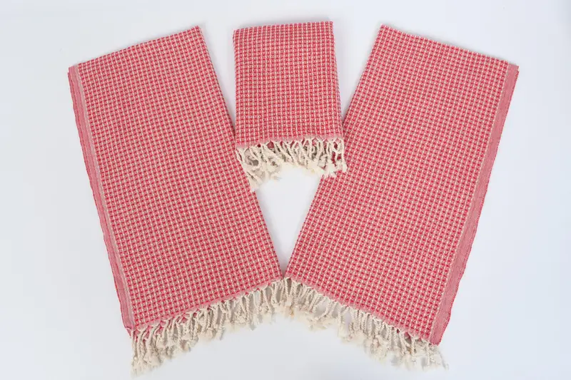Monogram havlu, spor salonu havlu, 44x22 pamuk waffle havlu, konuk havlu, kişiselleştirilmiş bulaşık havlu, özel hediyeler, banyo havlu, Türk havlu el havlu - 6
