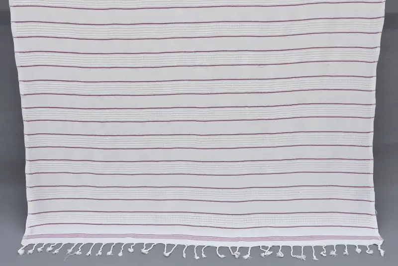 Sand-free towel, Gift For Her, Wedding Day Gift For Bride, Wedding Gift, 70x40 Cotton Striped Towel, Girls Weekend Getaways Gifts, Gym Towel - 5